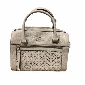 Kaye Spade leather satchel